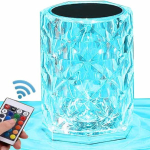 Crystal Lamp Bedside Table Lamp